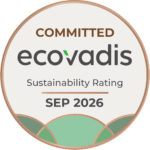 EcoVadis Committed sustainability rating badge von September 2026.
